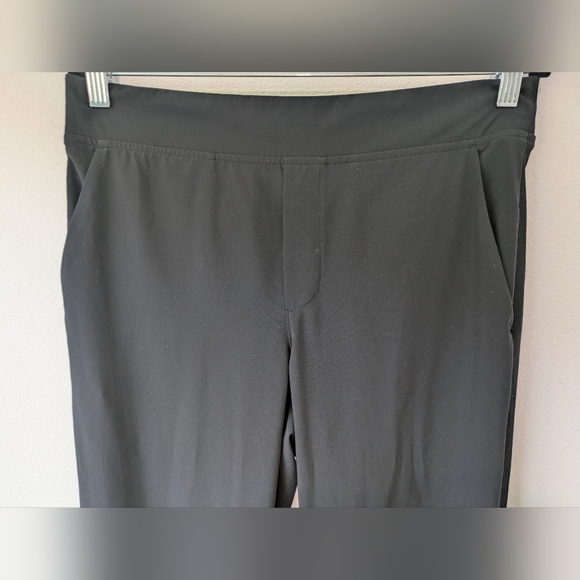 ATHLETA Brooklyn Ankle Pant 6 Black Mid Rise Lightweight Outdoor Summer Hiking - Picture 4 of 13